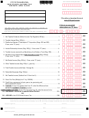School Income Tax Form - City Of Philadelphia - 2009