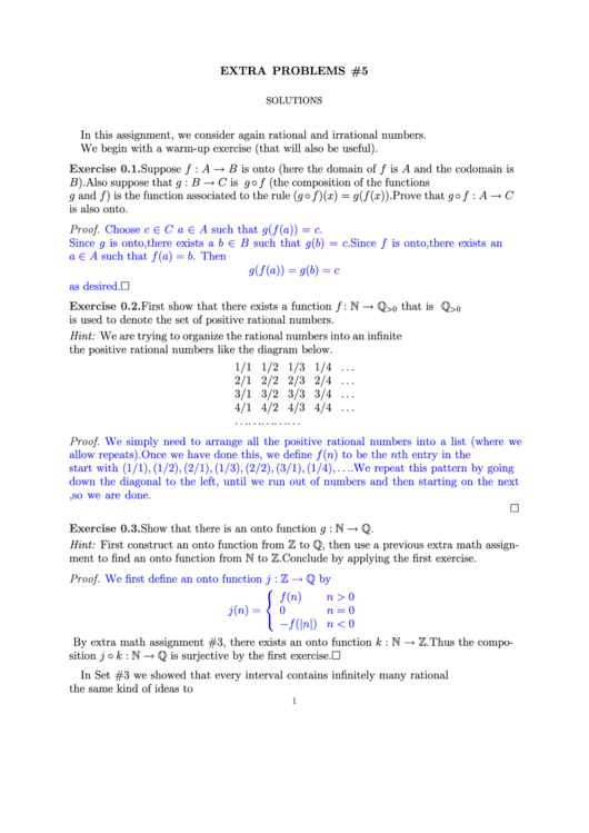 Rational And Irrational Numbers Exercise Sheet Printable pdf