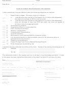Form Cl-0686-1109 - Claim Of Exemption And Request For Hearing - Volusia County, Florida