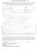 Form Dss-4718 - Direct Deposit Authorization