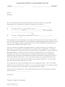 Form Dss-8230 - Program Integrity Appointment Notice - North Carolina