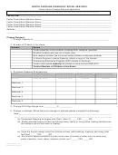 Form Dss-5159 - Foster Home Change Request Application - North Carolina Division Of Social Services