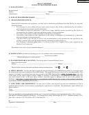 Form Dma-9052 - Notice Of Transfer/discharge