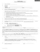 Form Dma-9050 - Notice Of Transfer/discharge