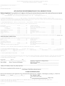 Application For Determination Of Civil Indigent Status Form - Alachua County, Florida
