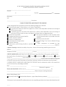 Claim Of Exemption And Request For Hearing Form - Alachua County, Florida
