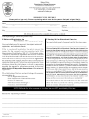 Form Dnr 8206 - Request For Refund - Ohio Department Of Natural Resources