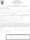 Form Dnr 8204 - Surety Bond For The Sale Of Watercraft Certificates Of Registration - Ohio Department Of Natural Resources