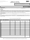 Form Ct-1120 Hic - Hiring Incentive Tax Credit - State Of Connecticut Department Of Revenue Services 2001 Printable pdf
