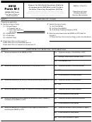 Form M-1 - Report For Multiple Employer Welfare Arrangements (Mewas) And Certain Entities Claiming Exception (Eces) - Department Of Labor 2012 Printable pdf