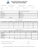Form Ose 003 - Student Worker Work Schedule Template