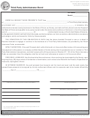 Form Il446-0152 - Third Party Administrator Bond