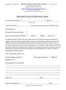 Boothbay Region Elementary Immunization Exemption Form