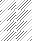 Slant Ruled Paper Medium Rule Right Handed High Angle Diagonal Lined Paper Template