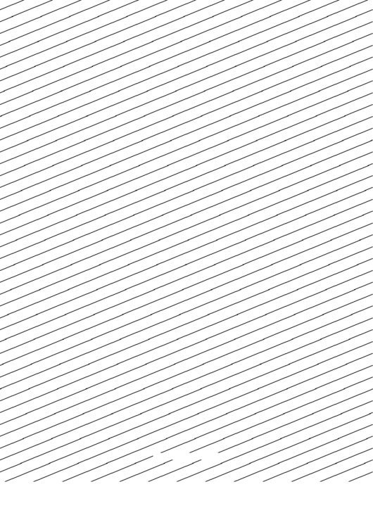 slant ruled paper narrow rule right handed low angle diagonal lined