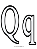 Q Letter Template