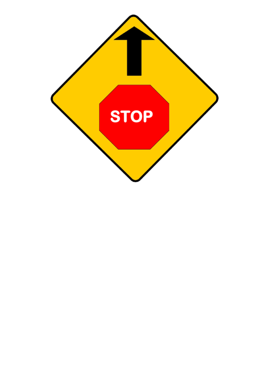 Stop Sign Template