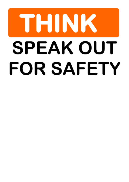 Think Sign Template printable pdf download