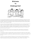 Kindergarten Class Rules