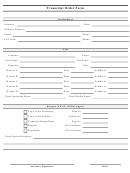 Transcript Order Form