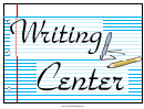 Writing Center Sign Template