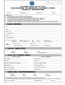 Main Department For Immigration & Nationality Affairs Application Form
