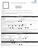 Application For Shipboard Employment