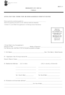 Application Form For Miscellaneous Certificates