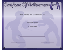 Dodge Ball Certificate Of Achievement Template
