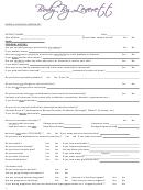 Fillable Medical Skincare Assessment Printable pdf