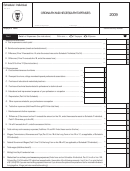 Schedule I Individual - Ordinary And Necessary Expenses - 2009 Printable pdf
