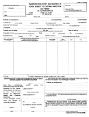 Customs Form 7512 - Transportation Entry And Manifest Of Goods Subject To Customs Inspection And Permit - 1998 Printable pdf