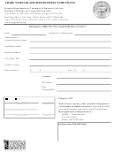 Trade Name Or Assumed Business Name Filing Form - 2003