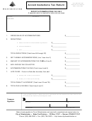 Fillable Accommodations Tax Return Form Printable pdf