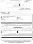 Form 128 - Application For Abatement Of Real Property Tax Or Personal Property Tax