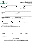 Form Rds - New Account Registration Form 2010