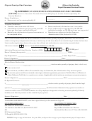 Donor's Vacation Transfer Form For Employees With A Catastrophically Ill Family Member Form - Office Of The Controller