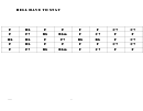 Jazz Chord Chart - Hell Have To Stay