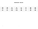 Jazz Chord Chart - Freight Train