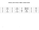 Jazz Chord Chart - Fings Aint What They Used To Be