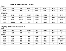 Brk Happy Feet (in Eb) Chord Chart