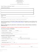 Transmittal Form For The Reporting Of W-2 Information On Magnetic Media