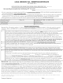 Local Services Tax - Exemption Certificate - Pennsylvania Capital Tax Collection Bureau - 2014