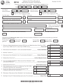 Form It-40 - Indiana Full-year Resident Individual Income Tax Return - 2014