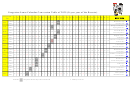 Gregorian-lunar Calendar Template Conversion Table Of 2029