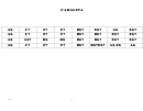 Caralina Chord Chart