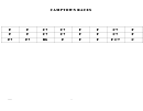 Camptown Races Chord Chart