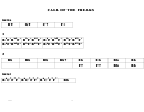 Jazz Chord Chart - Call Of The Freaks