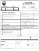 Monthly Sales Tax Return Form - Town Of Carbondale