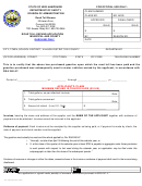 Form Rt125g - Road Toll Refund Application - Municipal And County - Gasoline Only